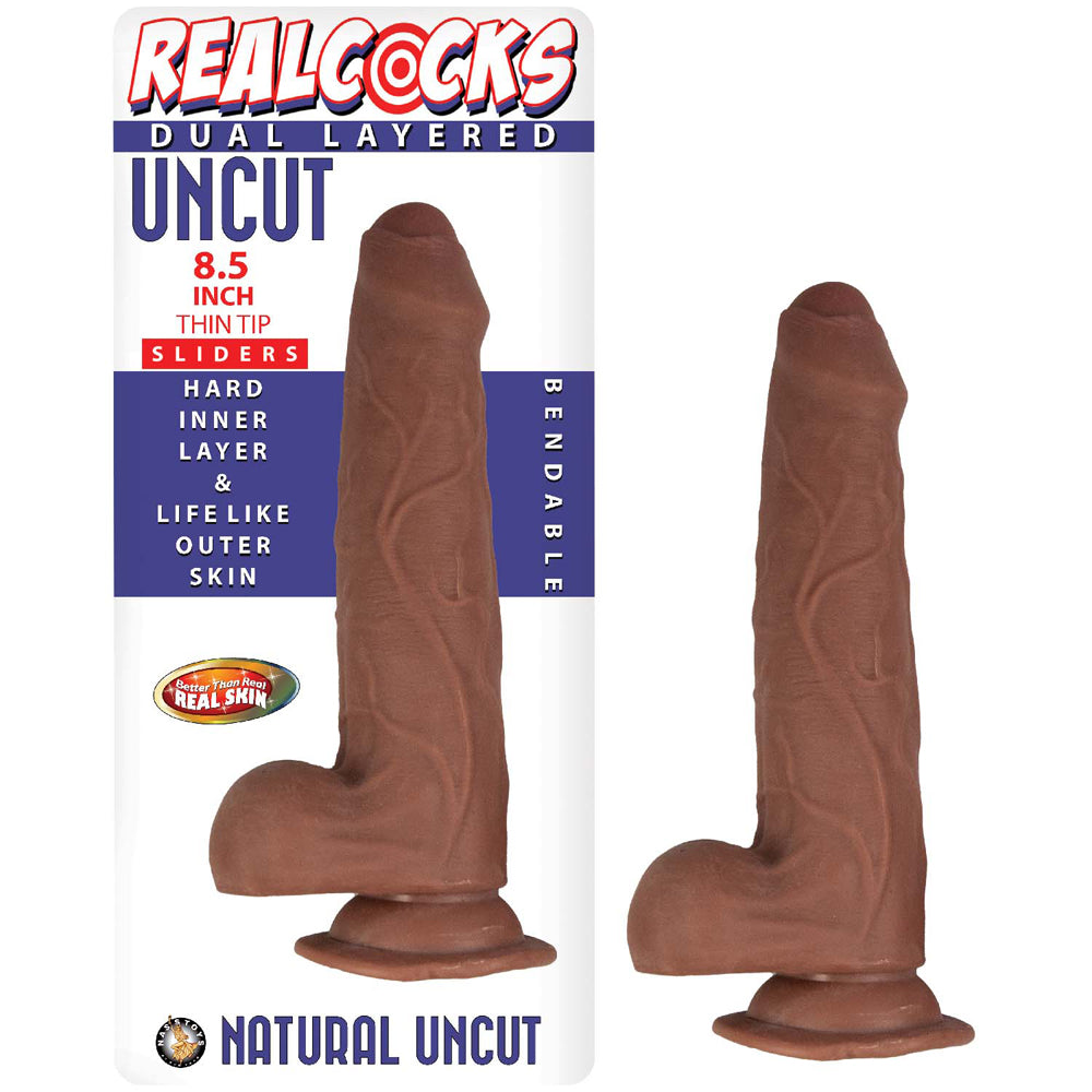 Realcocks Dual Uncut Slid Thin 8.5in Br