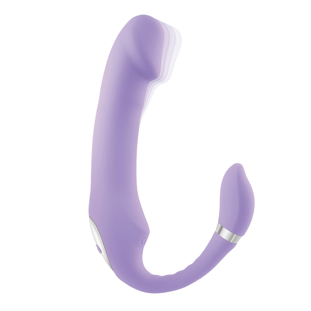 GX OrgasmicOrchid PosbleVibrador de doble extremo para lavabo