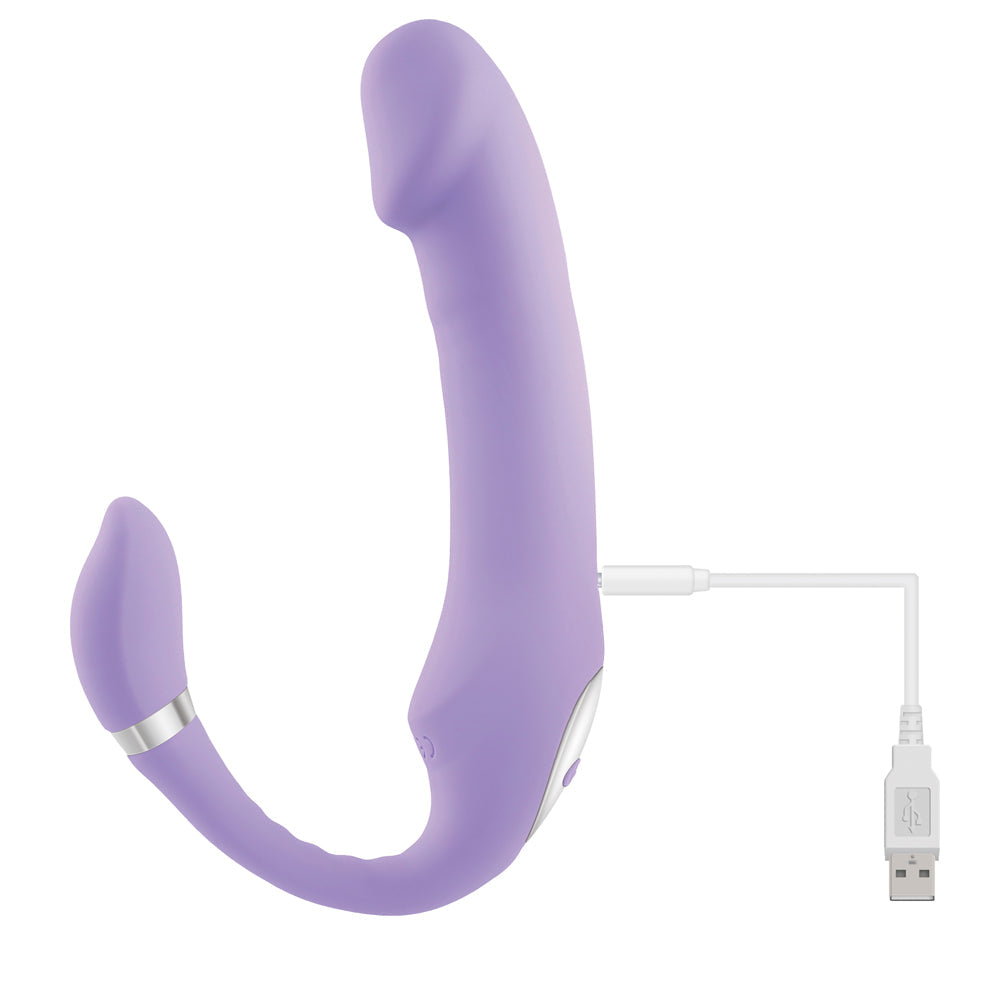 GX OrgasmicOrchid PosbleVibrador de doble extremo para lavabo