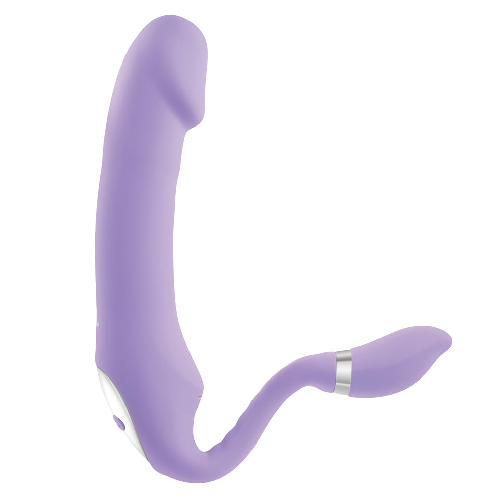 GX OrgasmicOrchid PosbleVibrador de doble extremo para lavabo