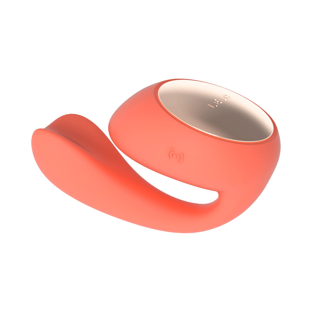 Estimulador dual LELO IDA WAVE Coral Rojo