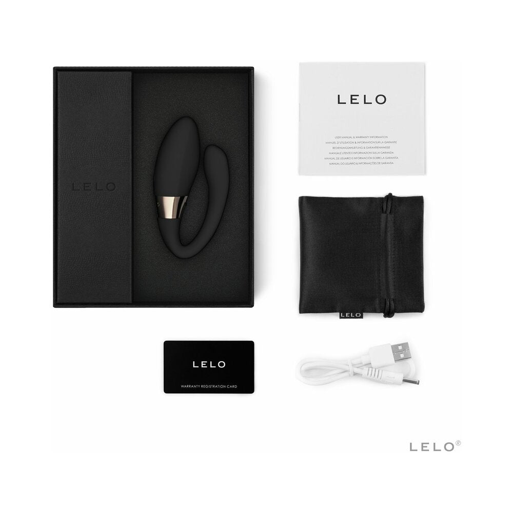 LELO TIANI Harmony Rechargeable Dual Stimulation Couples Vibrator Black