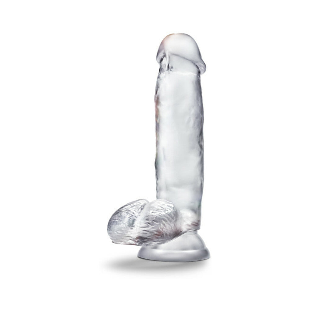 B Yours Diamond Gleam 7in Dildo Clear