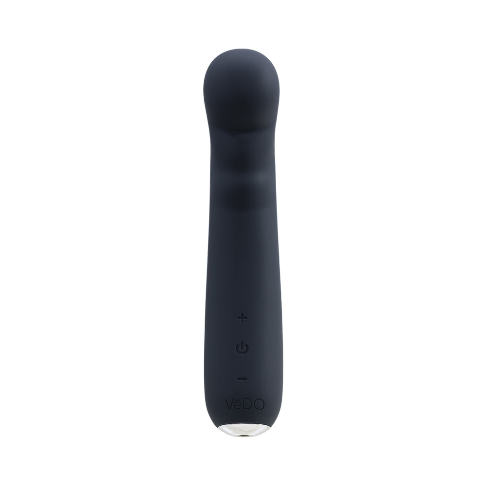 Vibrador para punto G recargable Vedo Midori, color negro