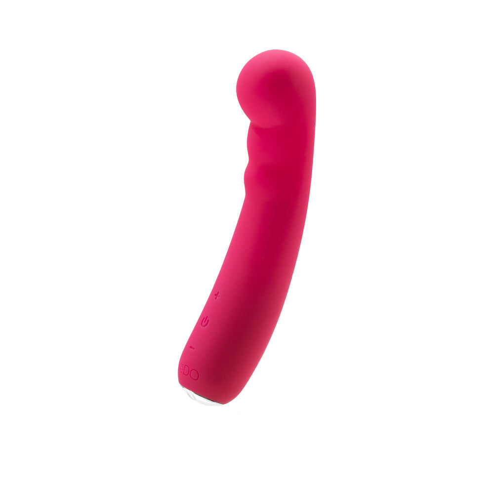 Vibrador para punto G recargable Vedo Midori, color rosa