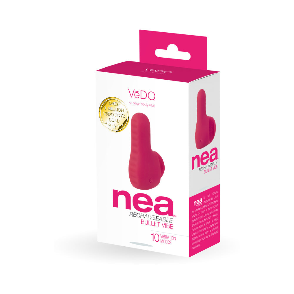 Vedo Nea Rechargeable Finger Vibe Foxy Pink