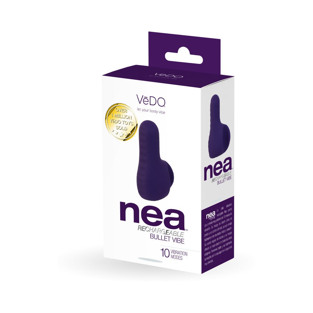 Vedo Nea Rechargeable Finger Vibe Deep Purple