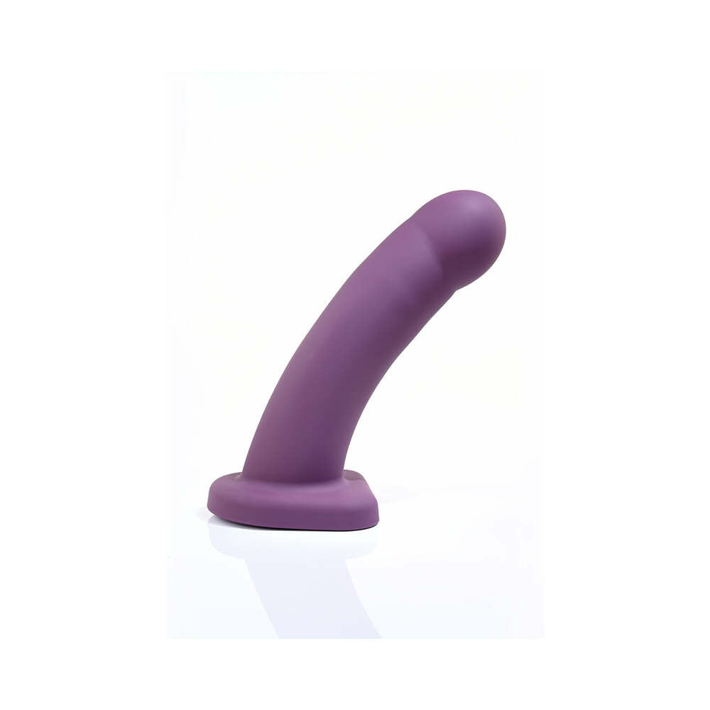 SS Merge Banx 8in Hollow Dildo Plum