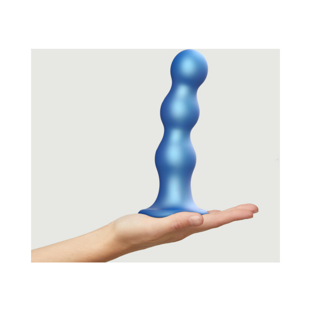 Strap-On-Me Hybrid DildoPlugBalls Blu XL