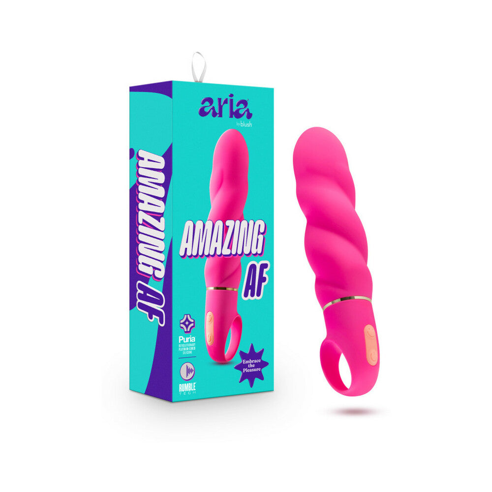 Aria Amazing AF Silicone Vibrator Fuchsia