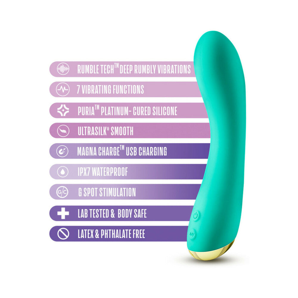 Aria Luscious AF G-Spot Vibrator Teal