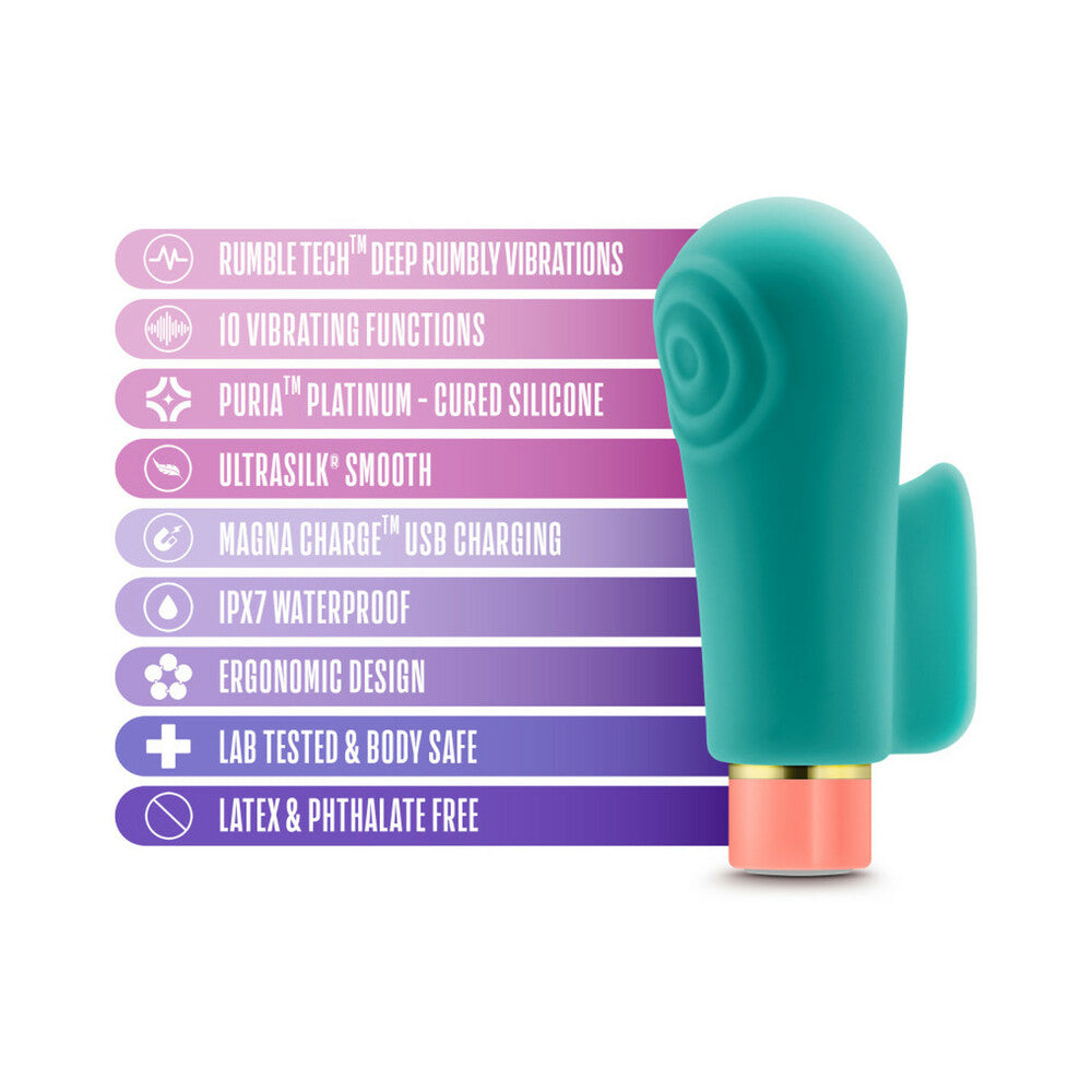 Aria Sensual AF Mini Vibrator Teal