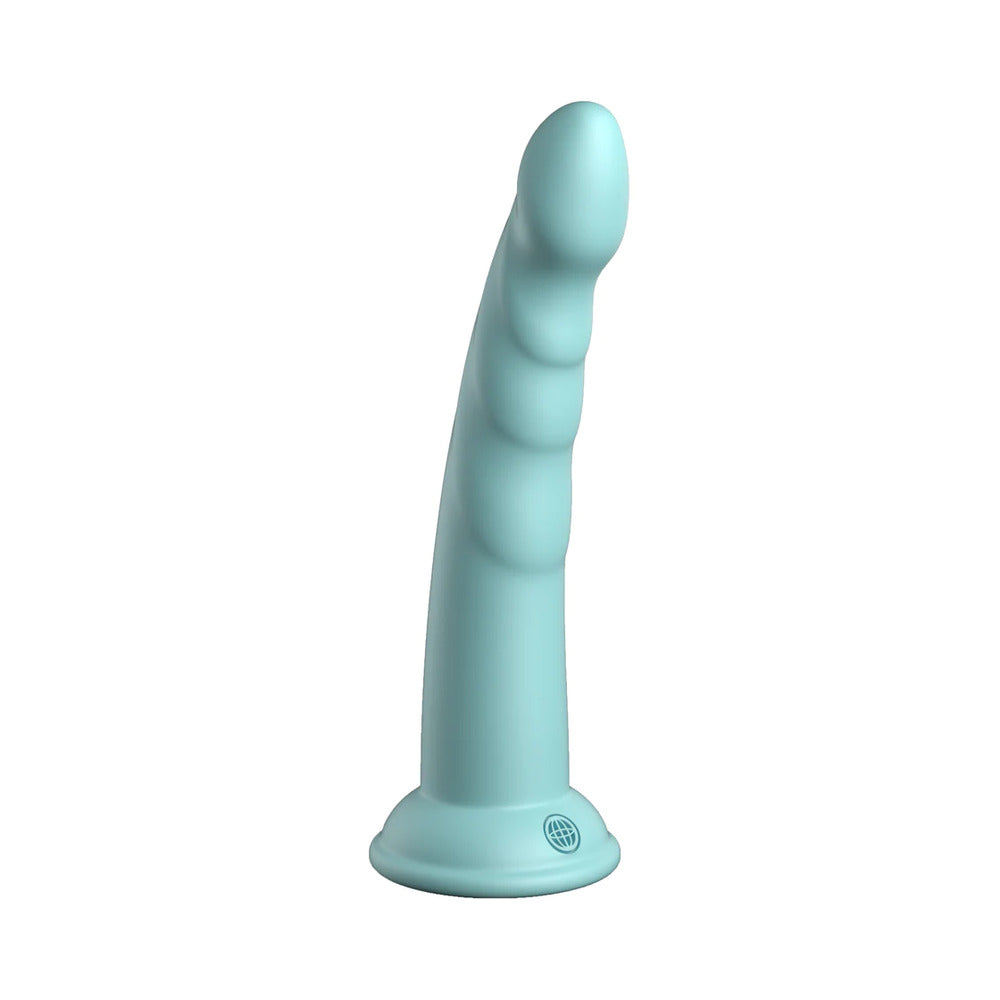 Dillio Platinum Slim Seven Dildo Teal