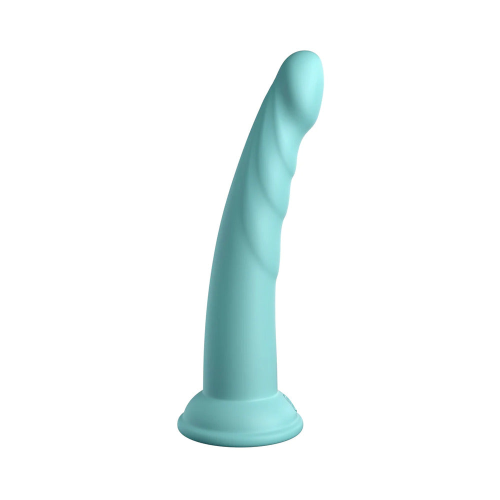 Dillio Platinum Slim Seven Dildo Teal