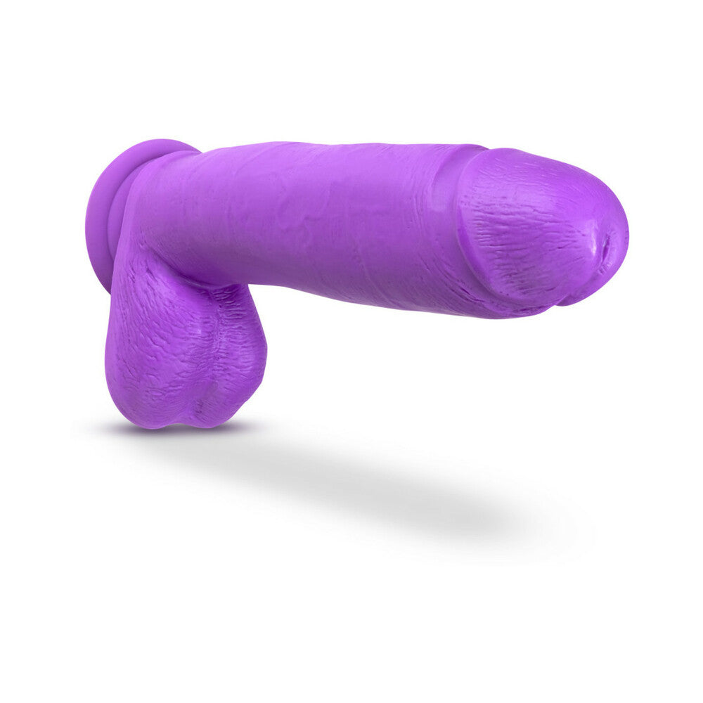 Neo 10in Dual Density Dildo Neon Purple