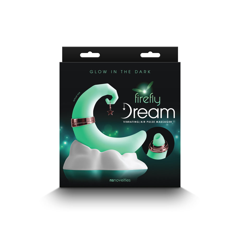 Firefly Dream Vibrating & Air Pulse Massager Glow