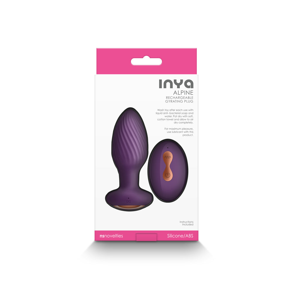 INYA Alpine Recharg Gyrating Plug Purple