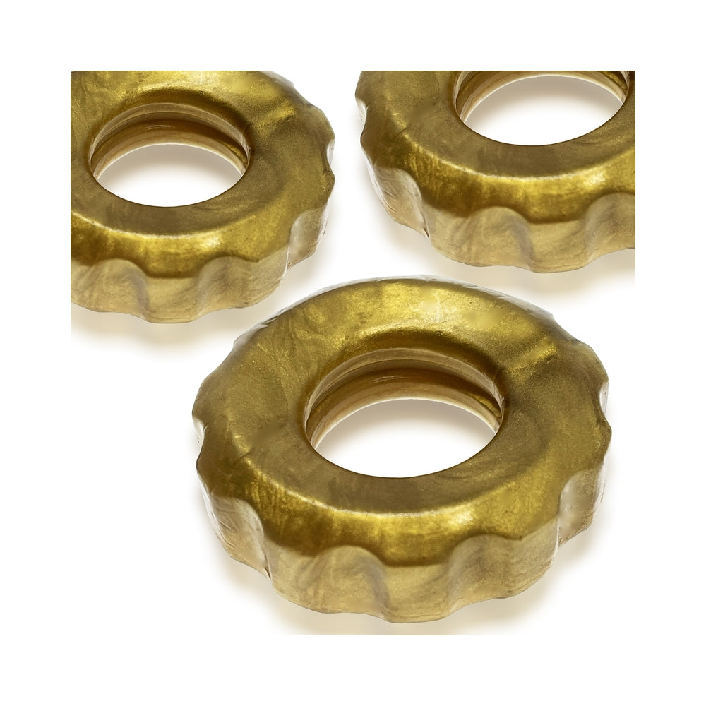 Hunkyjunk Super Huj 3pk Cockrings Bronze