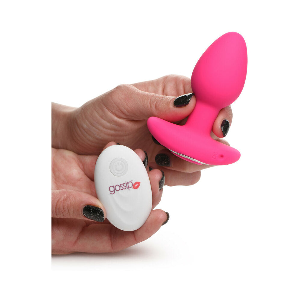 Gossip Pop Rocker Vibrating Plug Magenta