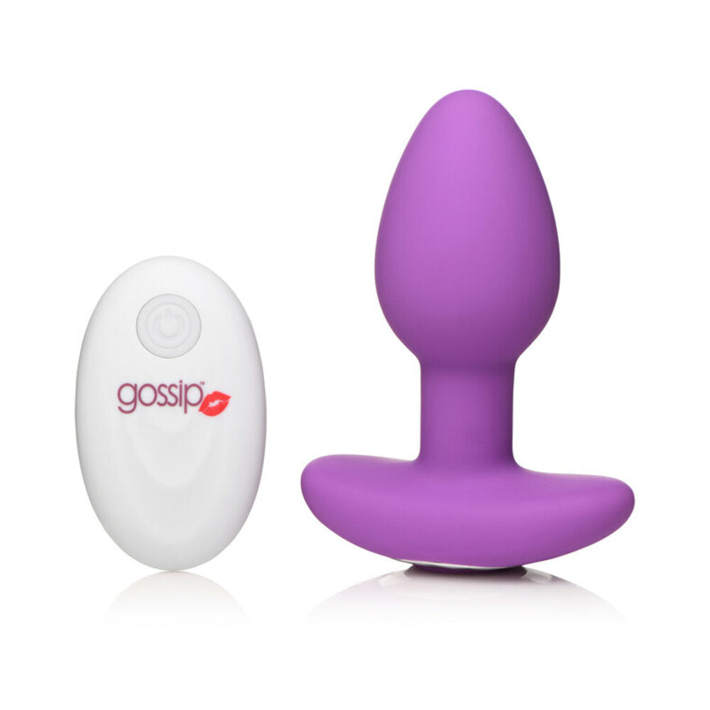 Gossip Pop Rocker Vibrating Plug Violet