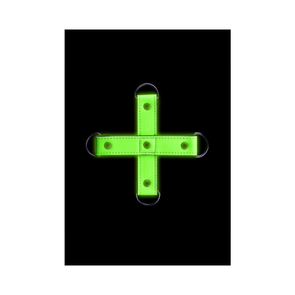 Ouch GITD Hogtie Neon Green