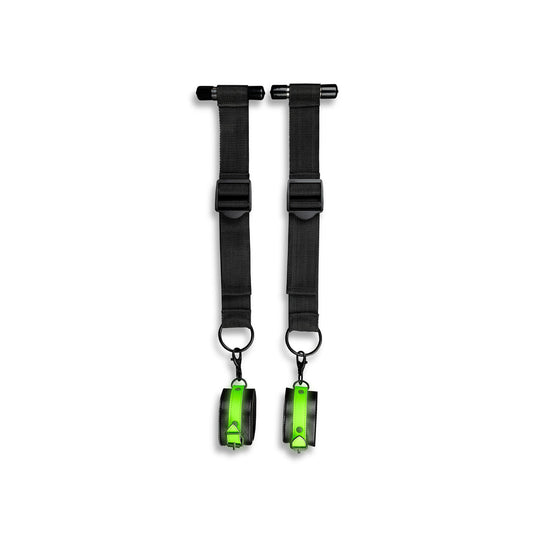 Ouch GITD Door Restraint Kit Neon Green