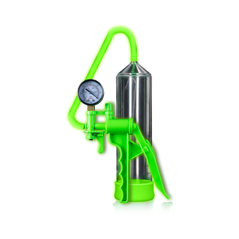 Ouch GITD Elite Beginner Pump NeonGreen