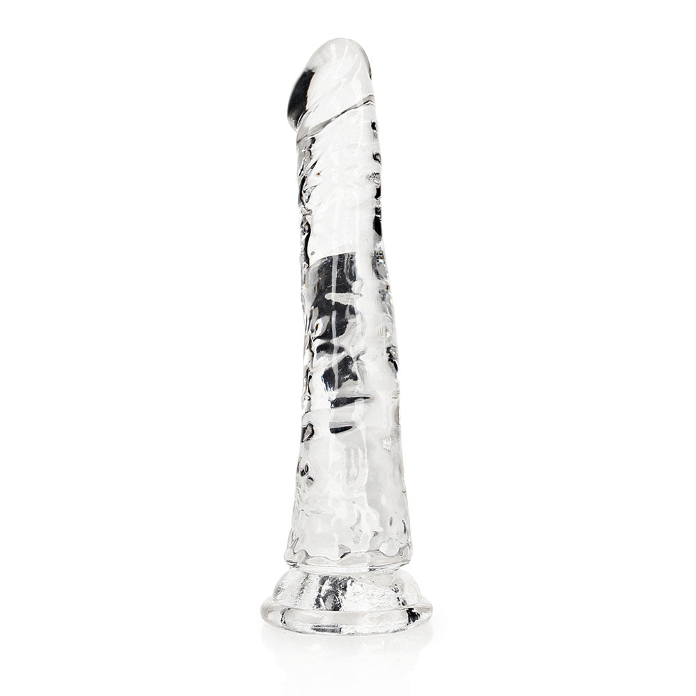 RealRock CC Slim 6in Dildo Clear