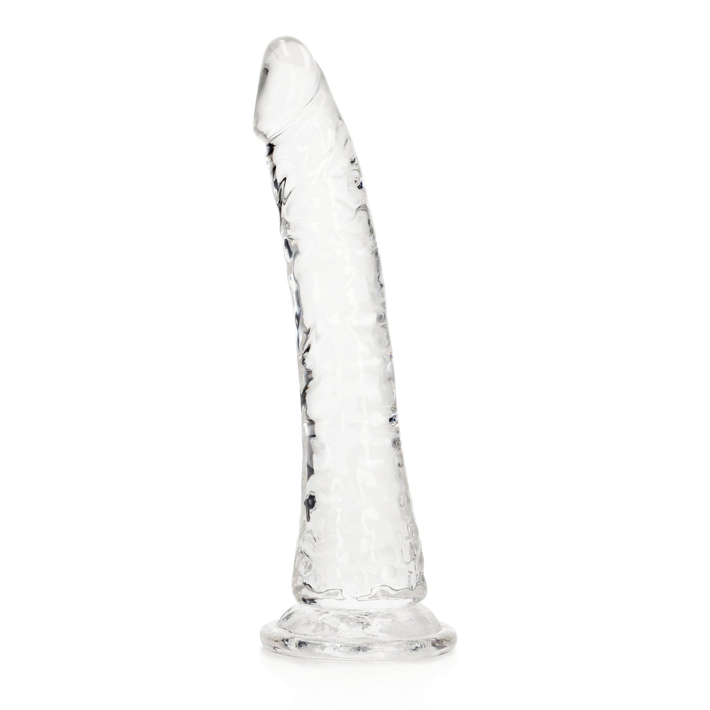 RealRock CC Slim 7in Dildo Clear