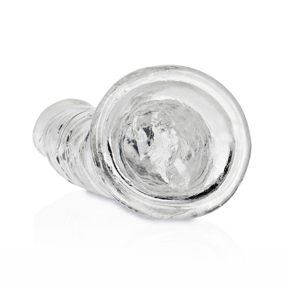 RealRock CC Slim 7in Dildo Clear