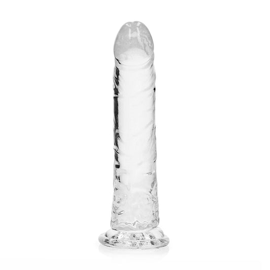 RealRock CC Slim 8in Dildo Clear