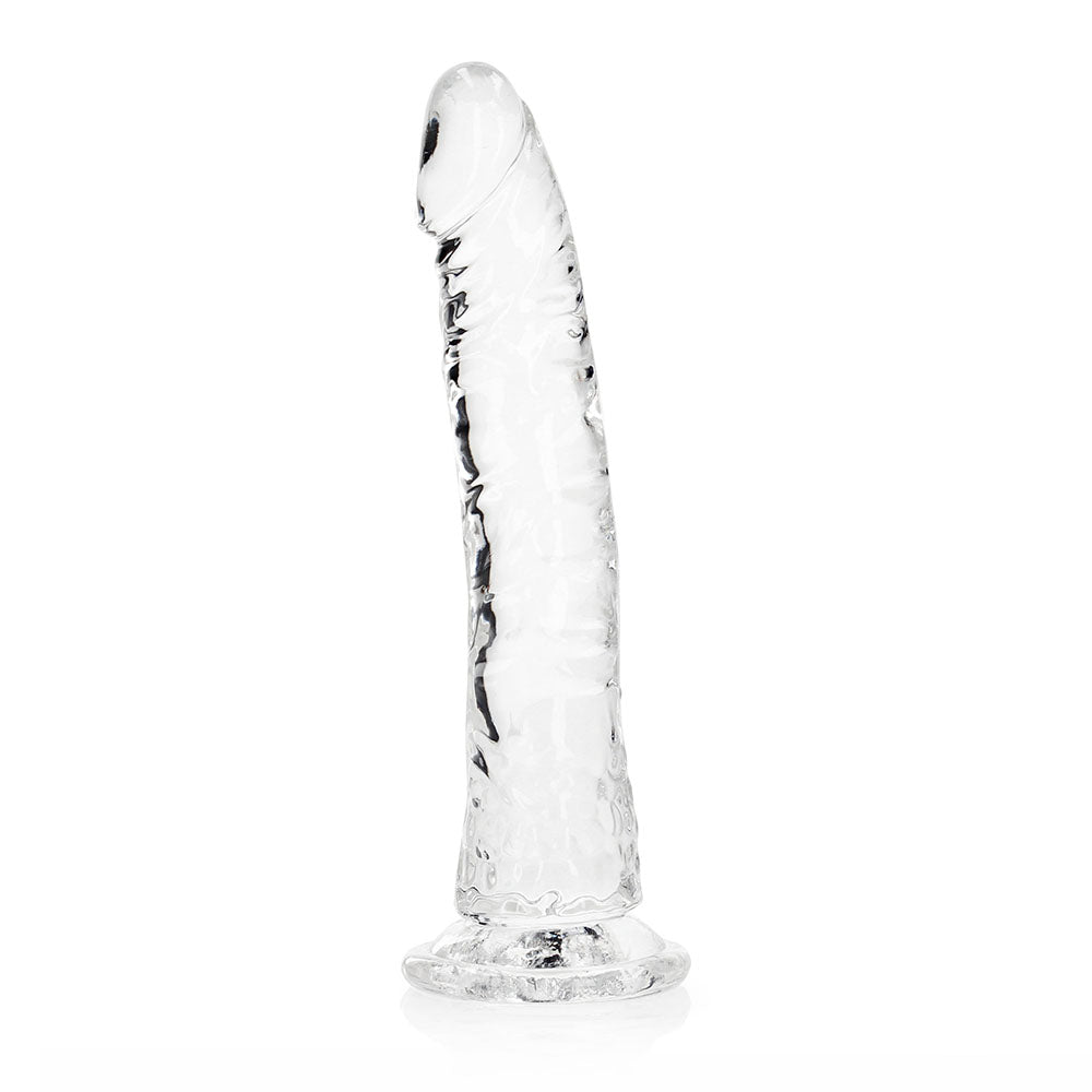 RealRock CC Slim 9in Dildo Clear