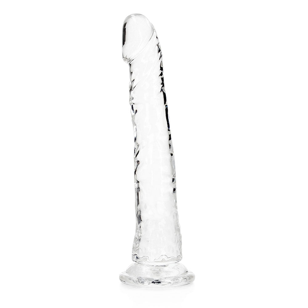 RealRock CC Slim 10in Dildo Clear