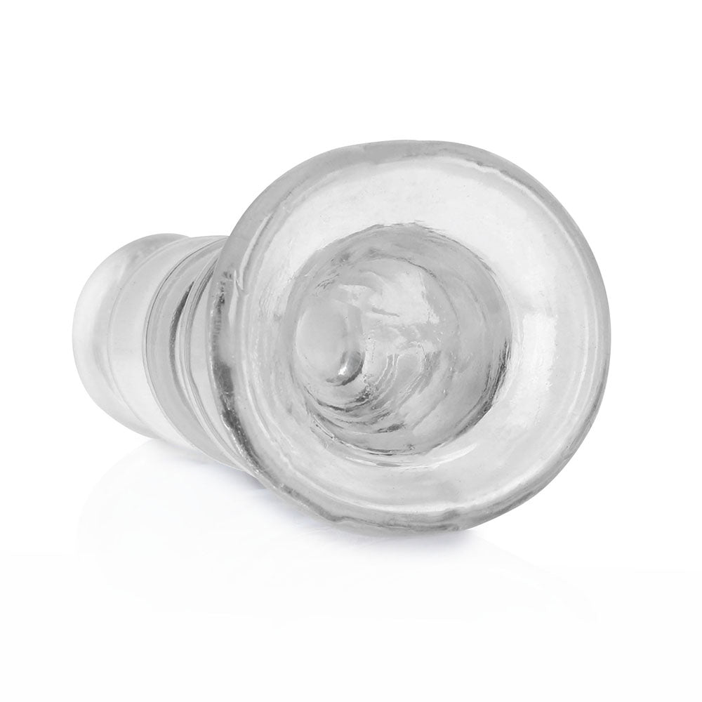 RealRock CC Curvy 5.5in Dildo/Plug Clear