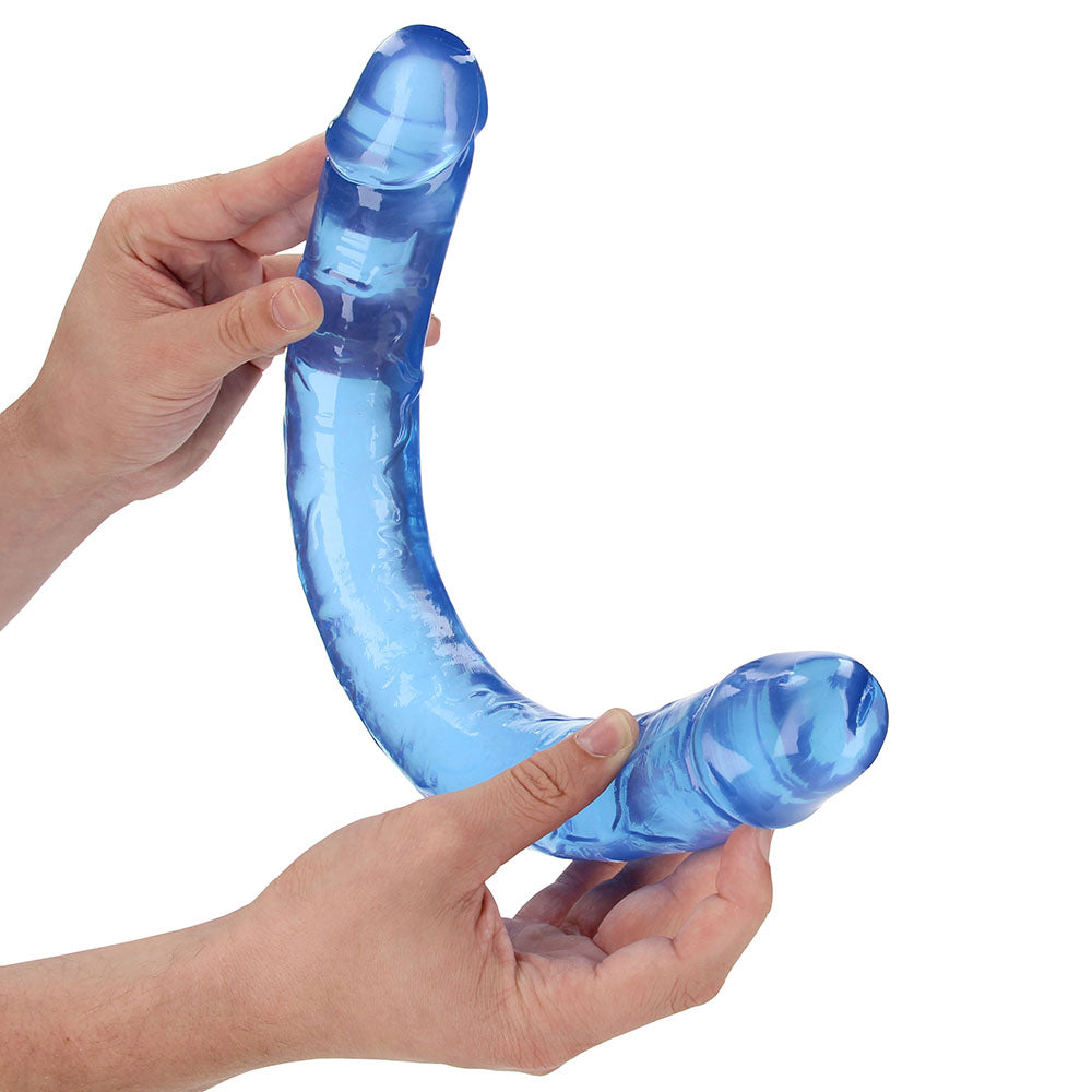 RealRock CC Double Dong 18in Dildo Blue