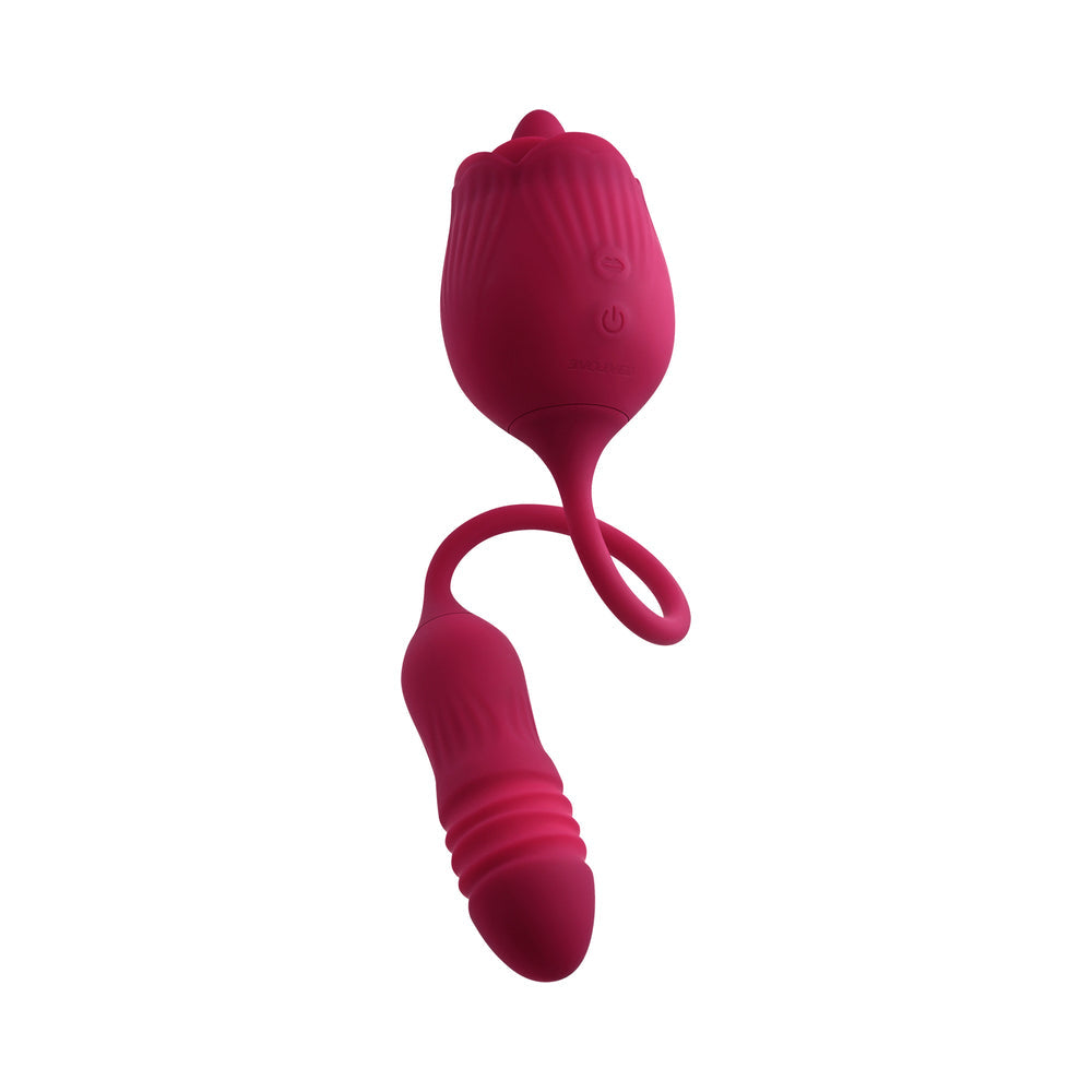 Evolved Wild Rose DualEnded Vibrator Red