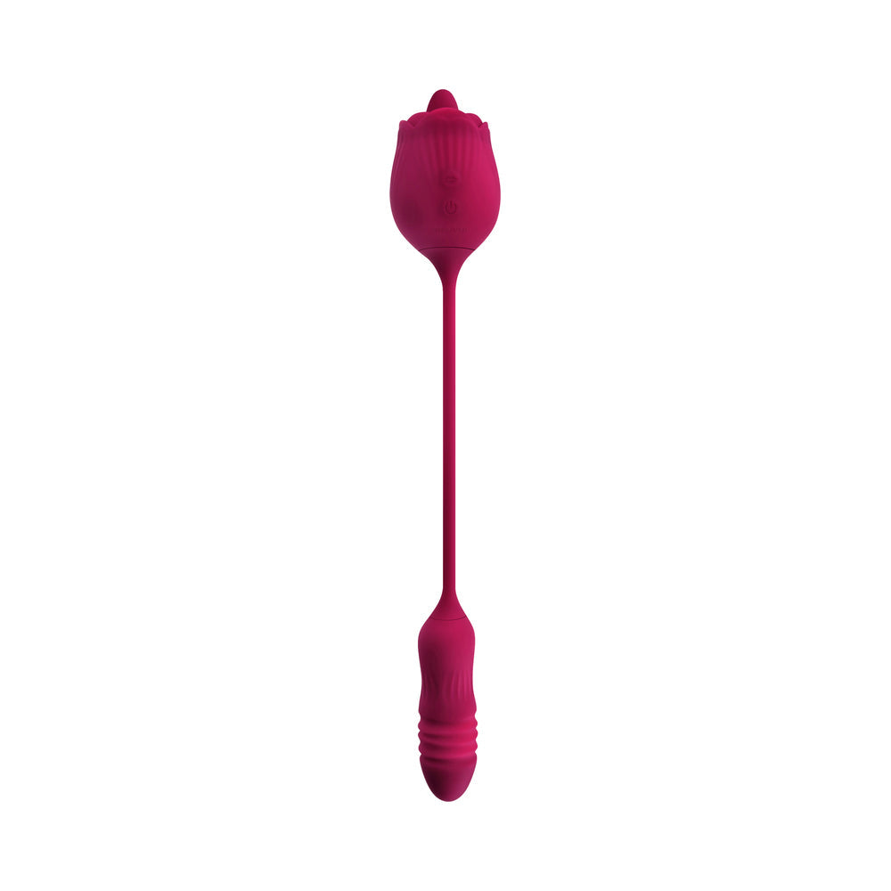 Evolved Wild Rose DualEnded Vibrator Red