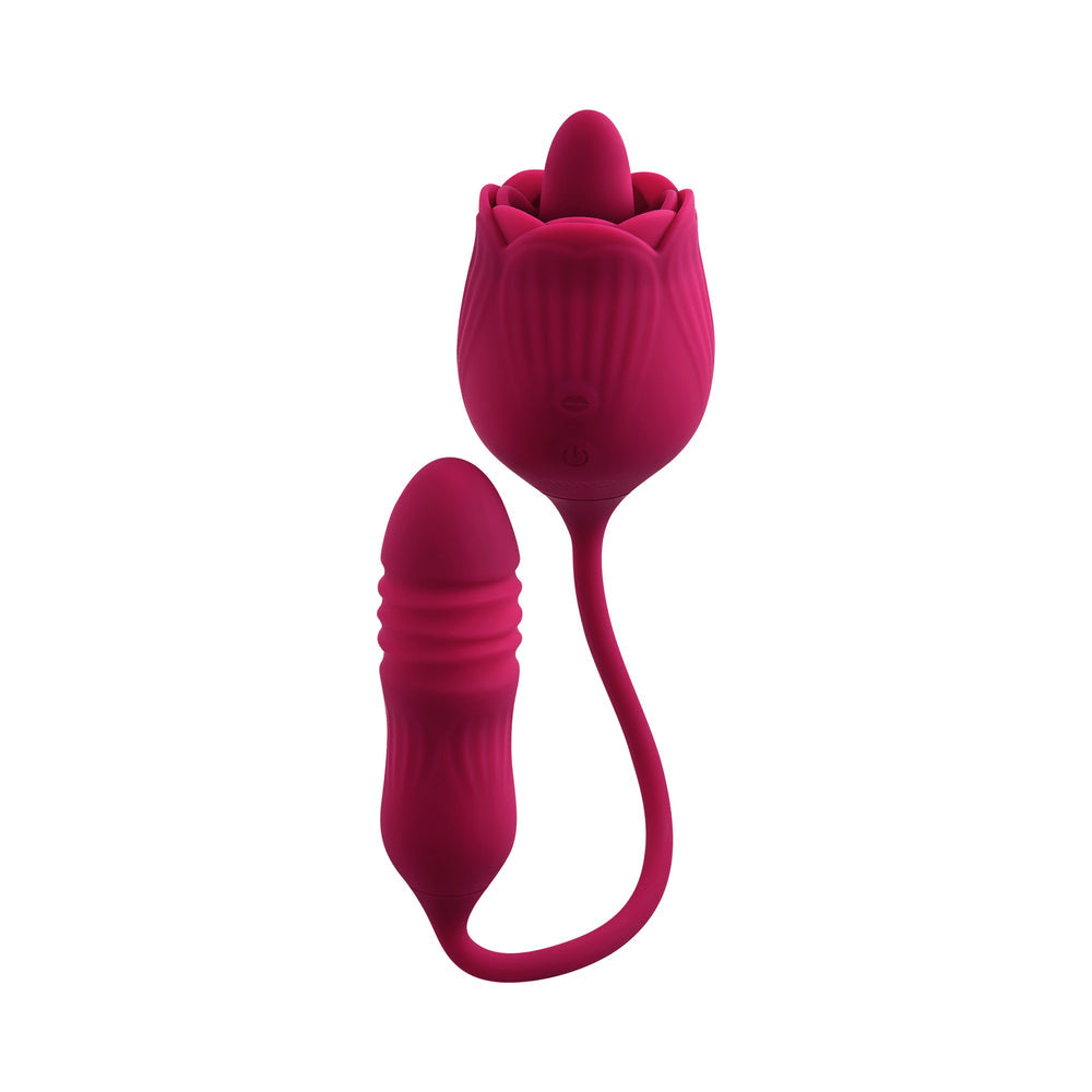 Evolved Wild Rose DualEnded Vibrator Red