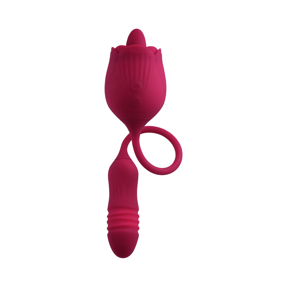 Evolved Wild Rose DualEnded Vibrator Red