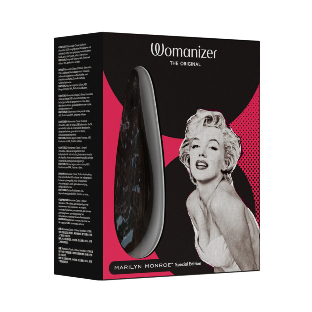 Womanizer x Marilyn Monroe Black Marble