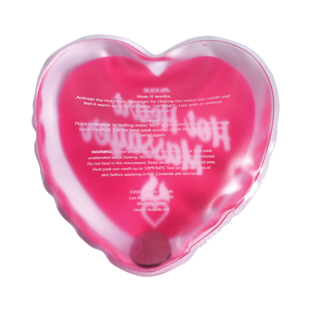 Jelique Hot Heart Massager Pink