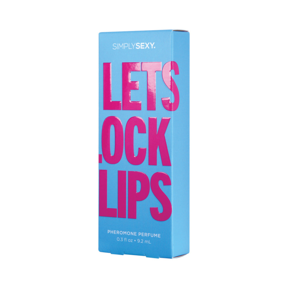 Perfume con feromonas Simply Sexy Let's Lock Lips de 0,3 oz.