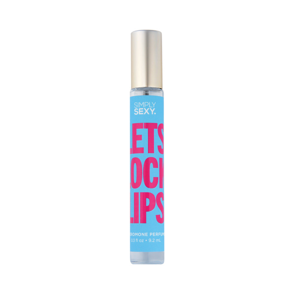 Perfume con feromonas Simply Sexy Let's Lock Lips de 0,3 oz.