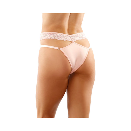 Ren MF Panty w DblStrap Waist Lt Pnk SM