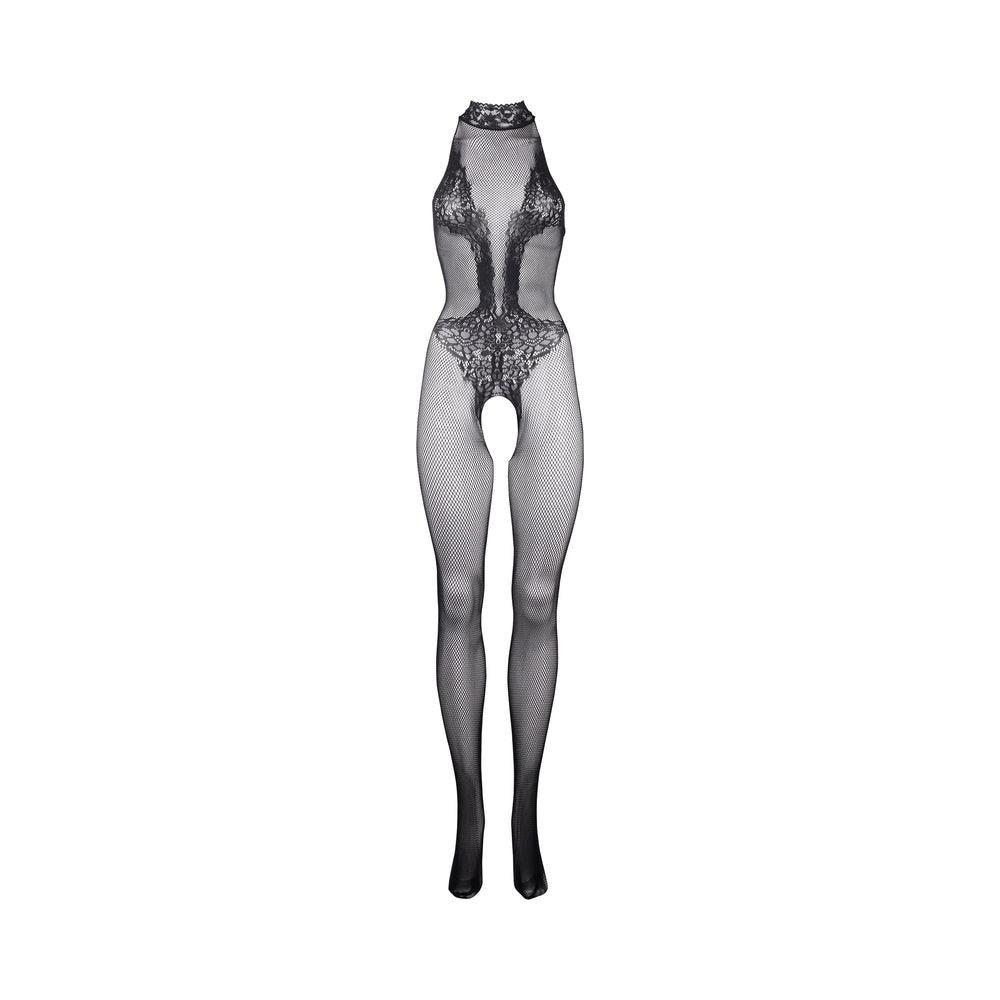 Le Desir High-Neck Bodystocking Black OS