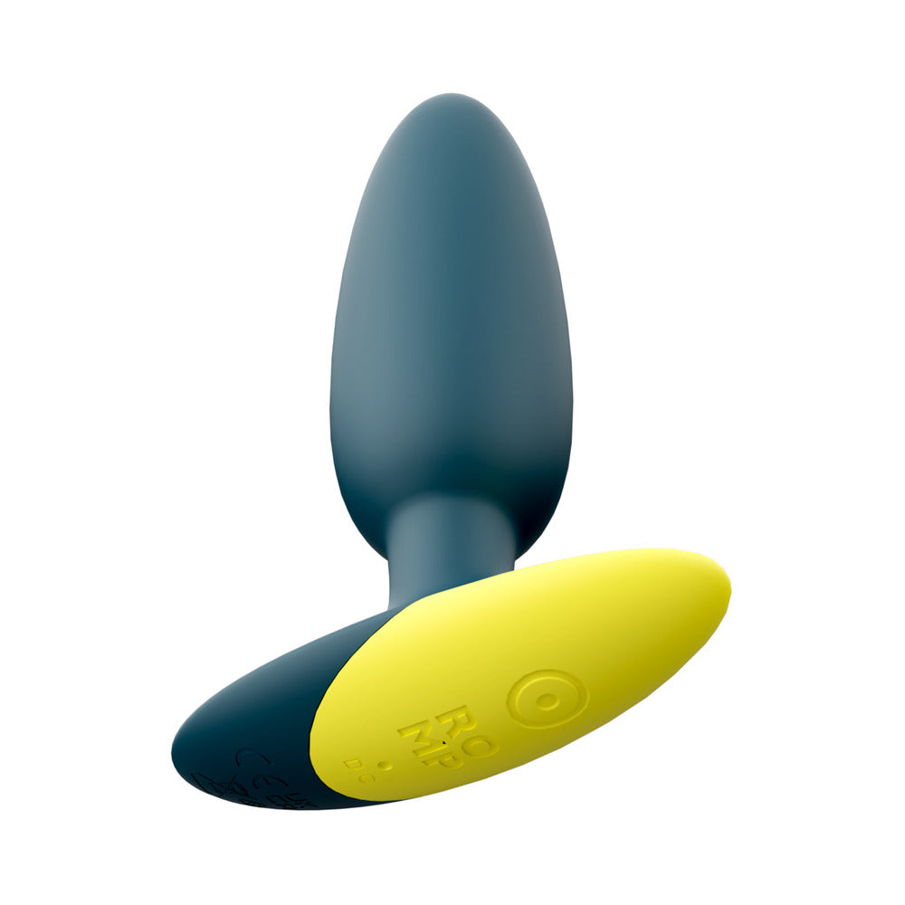 ROMP Bass Vibrating Anal Plug Dark Green