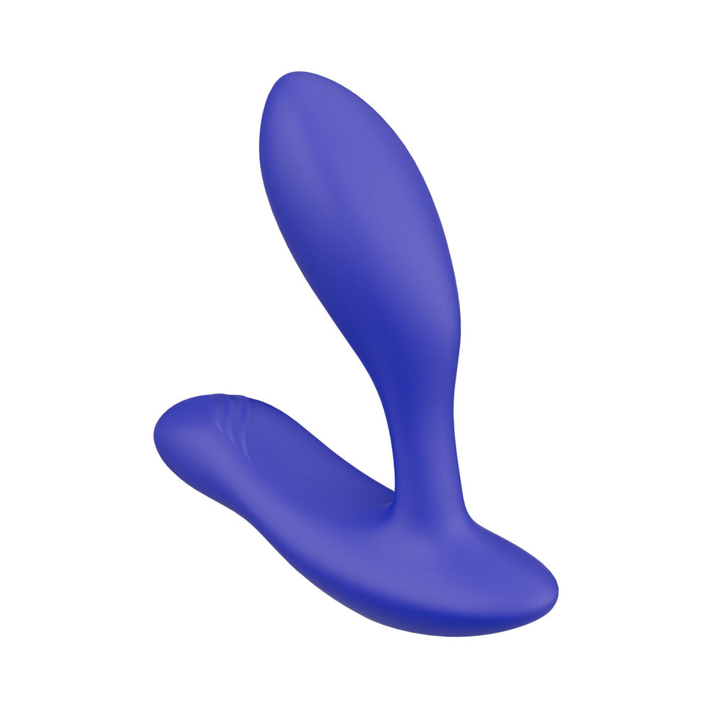 Masajeador de próstata de doble estimulación We-Vibe Vector+ azul real