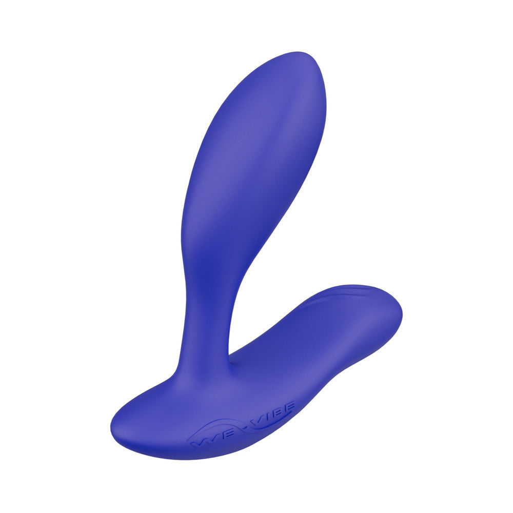 Masajeador de próstata de doble estimulación We-Vibe Vector+ azul real