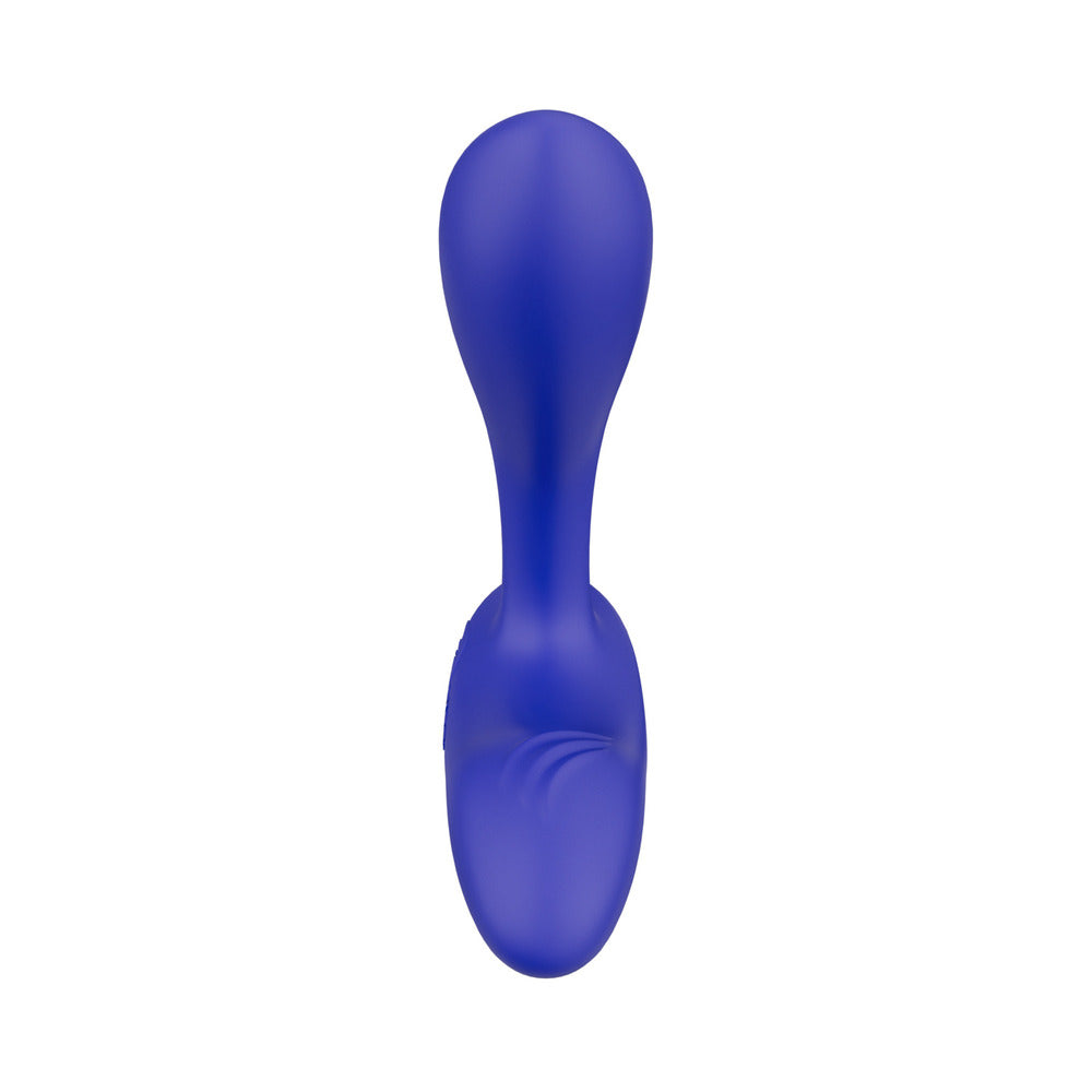 Masajeador de próstata de doble estimulación We-Vibe Vector+ azul real