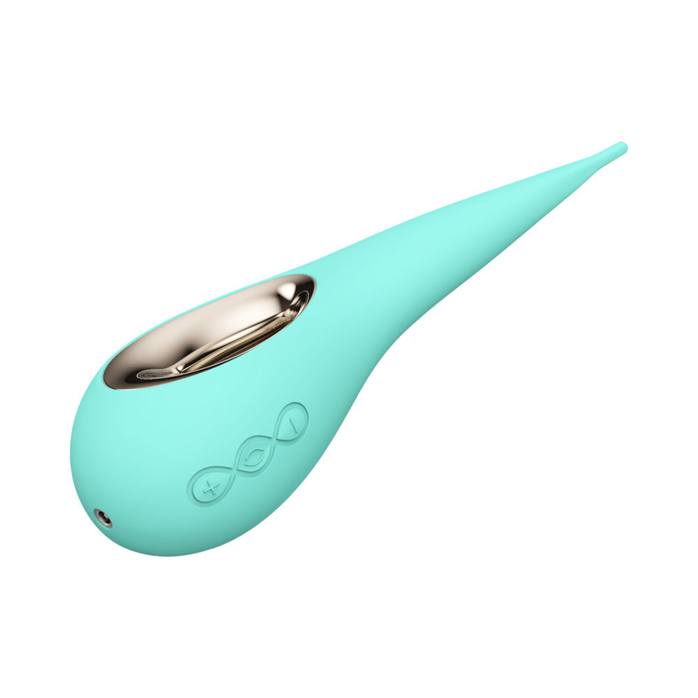 LELO DOT Elliptical Clitoral Stim Aqua